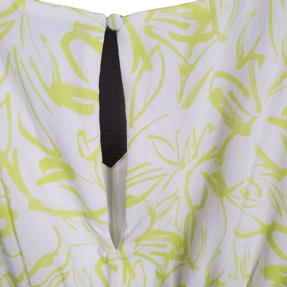 Torrid NWT Size 1X 14/16 Dress Gauze Ruffle Wide Waistband Pockets Pullover - Picture 14 of 14